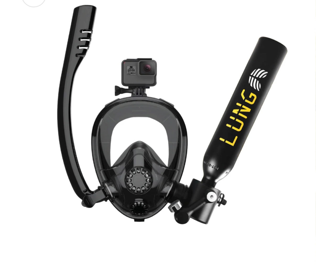 Lung-Mask Diving Tank